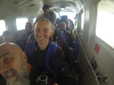Saut en parachute, Marck - France — photo 3