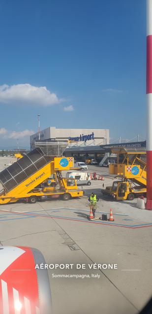 Arrivée en Italie