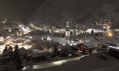 Chutes de neige en abondance à La Clusaz
