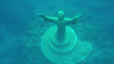 Plongée Christ of the abyss, Portofino - Italie — photo 5
