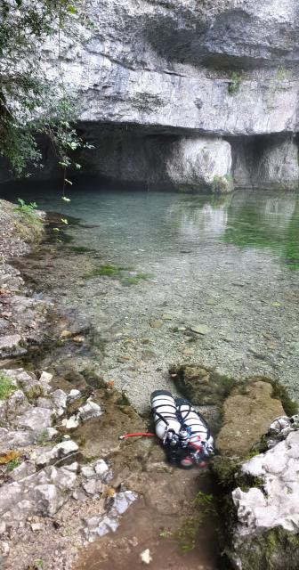 Plongée Douix de Chatillon, Châtillon-sur-Seine - France — photo 4
