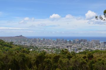 Honolulu vu de Tantalus drive