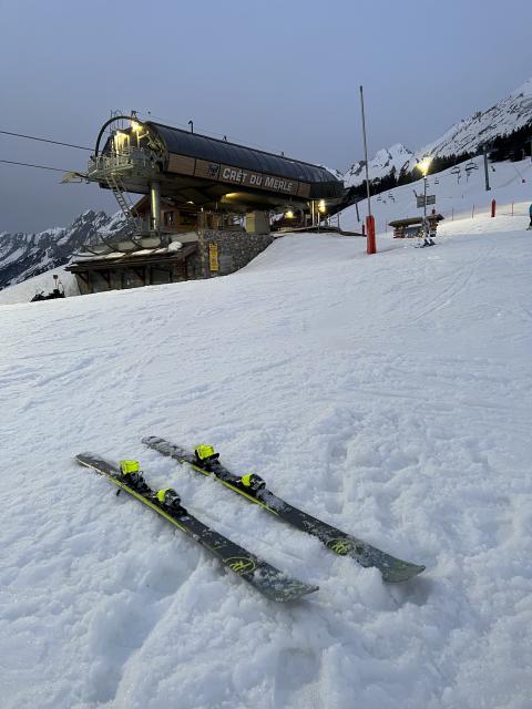 Deux jours de ski avec de la neige du Sahara !, La Clusaz - France — photo 5