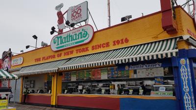 J6 - Coney Island: plage et Luna Park , NY - États-Unis — photo 3
