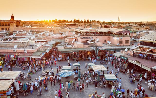 Place Jemaa el-Fna de Marrakech