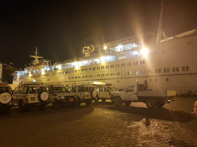 Mission humanitaire sur le bateau Mercy Ships