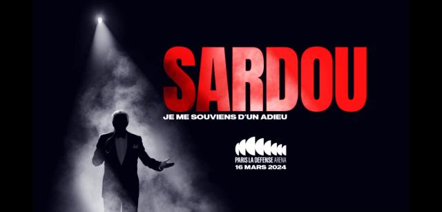 Week-end à Paris pour la dernière de Michel Sardou